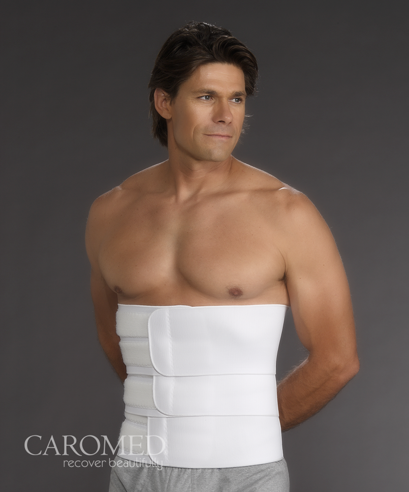Unisex MultiFlap Waistbinder/Abdominal Binder Caromed Compression